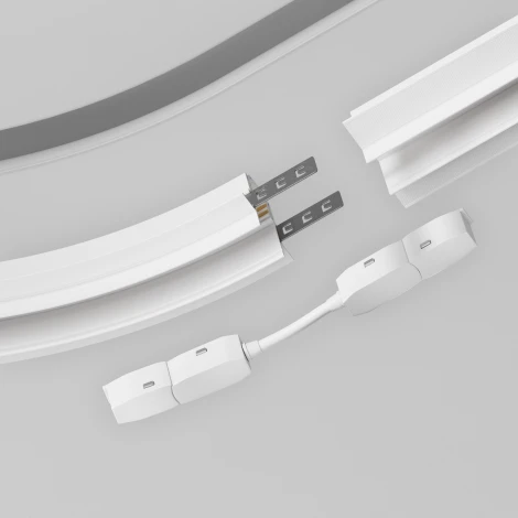 Коннектор гибкий для магнитного шинопровода Maytoni Accessories for tracks Exility TRA034CS-W (48V)