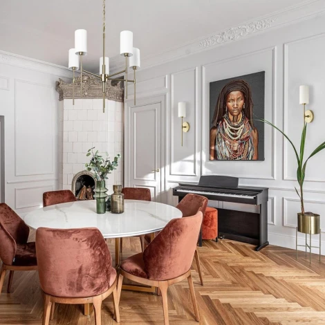 Подвесная люстра Loft It Comfy 10307 Brass (220V, на цепи)