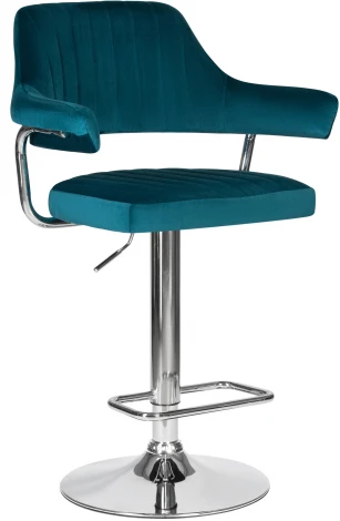 Стул барный DOBRIN CHARLY (морской волны велюр (MJ9-99))
