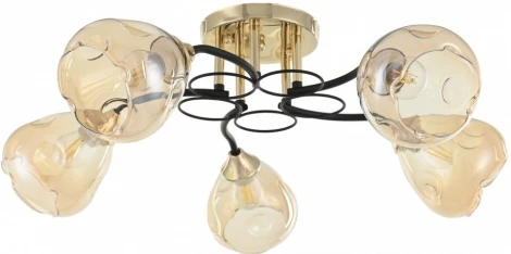 Потолочная люстра на штанге Arte Milano AMALFI 324106/5 FG+BK (220V)