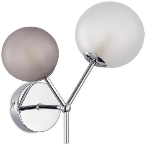 Бра Evoluce Malte SLE1107-101-02 Хром/Белый, Серый G9 2*5W (220V, шарики)