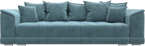 Диван прямой НордСтар НПБ Лига Диванов (Велюр) арт.129450