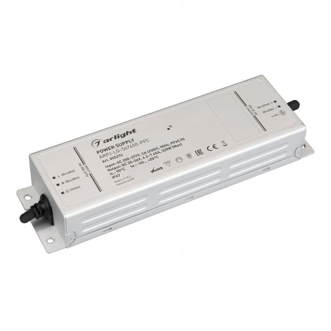 Блок питания ARPJ-LG-567650-PFC (320W, 25-56V, 4.2-7.65A) (Arlight, IP67 Металл) 055274