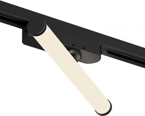 Трековый светильник однофазный 220V Denkirs Strom DK6438-BK (LED)