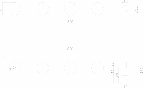 Потолочные светильник Arte Lamp Zosma A2608PL-5BK (LED, 220V, шарики)