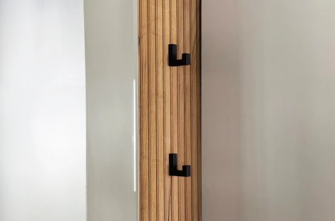 Зеркало Бодрум Mebelson (ЛДСП,Зеркало,Пластик,Дерево/Дуб крафт золотой) арт.176760,2553