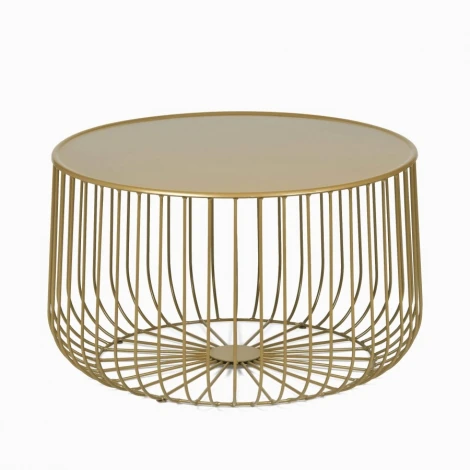 Кофейный столик Flat cage диаметр 65 COSMO арт.GT-346A