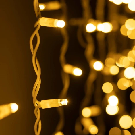 Светодиодная гирлянда ARD-EDGE-PRO-4000x600-WHITE-128LED-MILK-FLASH Warm/Warm (230V, 8W) (IP65) Ardecoled PRO 034127