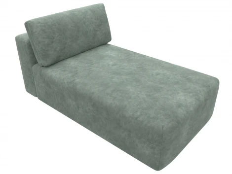 Модуль канапе Лига-060 НПБ (ЛДСП,Брус,Фанера,Велюр/Зеленый) Лига Диванов 129566