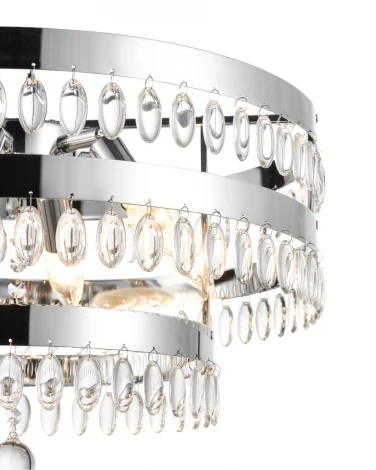 Подвесная люстра Vele Luce Breeze VL3263P06 (220V, на цепи, круглые)