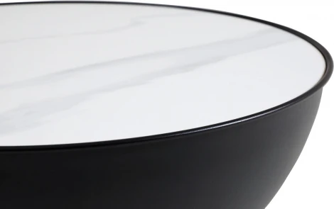 Столик журнальный Aweto mid (Керамика/Белый,Черный) ОГОГО Обстановочка! арт.888853