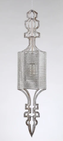 Подвесной светильник Crystal Lux Prima SP1 B WHITE-GOLD/WHITE