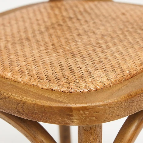 Стул CROSS (mod.CB2001) Белый (butter white) (дерево береза)