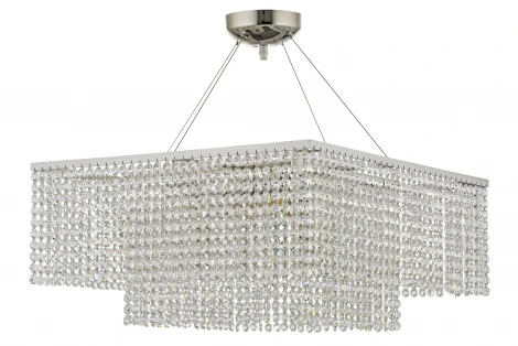 Подвесная люстра Arti Lampadari Milano E 1.5.50.501 N (220V, хрусталь, на тросе)