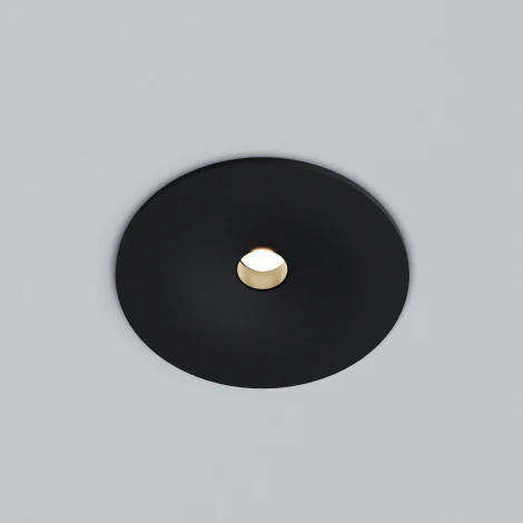 Светильник встраиваемый светодиодный Elektrostandard Binnie 15275/LED 12W 3000K черный