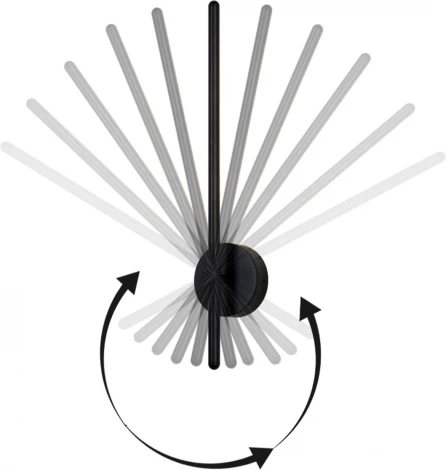 Бра светодиодное Crystal Lux Verde VERDE AP L500 BLACK NEW (220V)