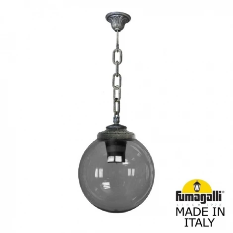 Уличный подвесной светильник Fumagalli Globe 300 G30.120.000.BZE27
