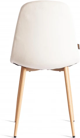 Стул BREEZE (mod. JSC-58) (Велюр,Металл  /Светло-бежевый)