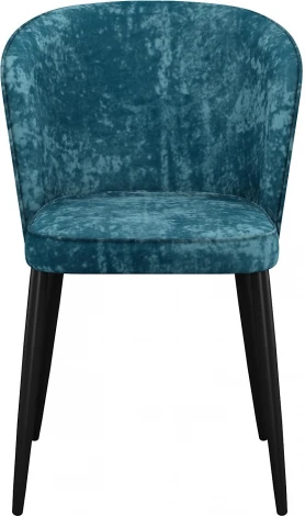 Стул DikLine 348 поворотный M19 бирюза, ножки черные арт.00-00074683
