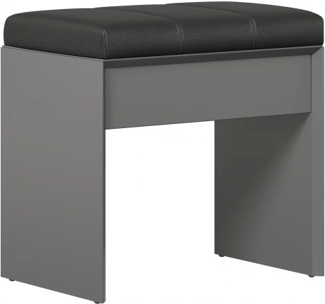 Скамья Флекс, Оникс серый/Nitro Black, Любимый дом