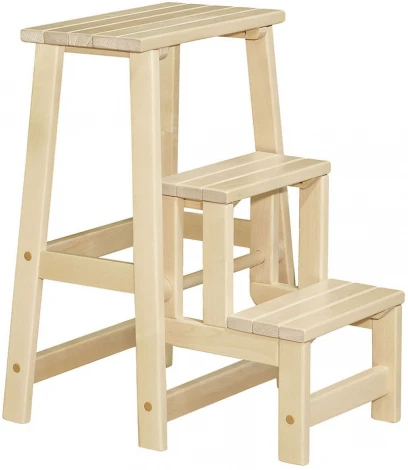 Табурет- стремянка лак от фабрики Mebelik