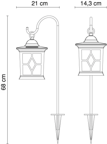 Наземный светильник Globo SOLAR 33270 (LED, 220V)