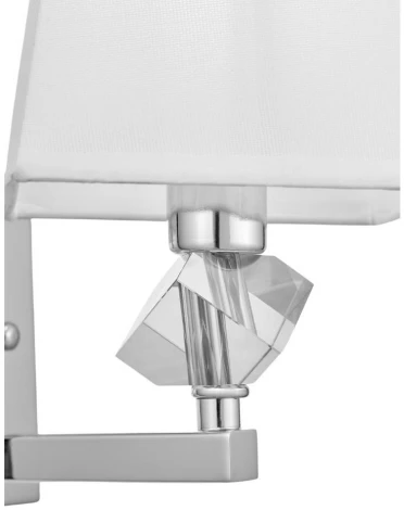 Бра Lumina Deco LDW 1249-1 CHR+WT (220V)