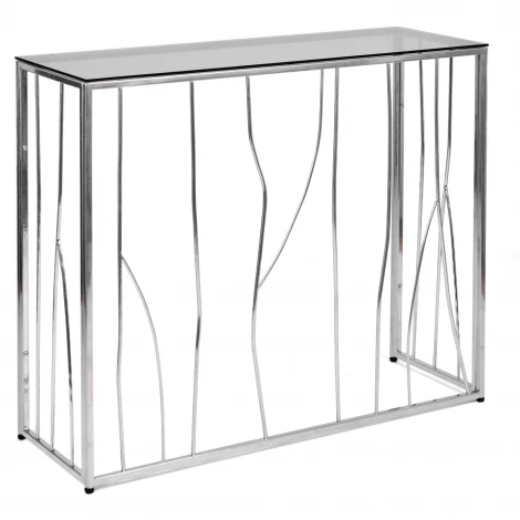 Консольный стол AllConsoles 1021-CS grey серебряный
