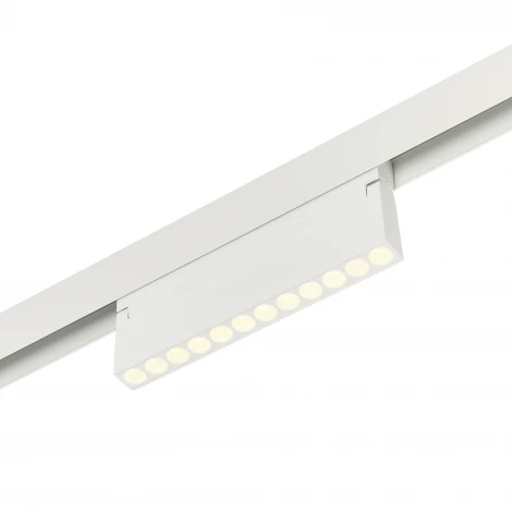 Трековый магнитный светодиодный светильник 12W 48V MyFar ФлоуПоинт MT0213-12W4K-W