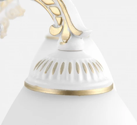 Подвесная люстра Arte Milano AM340837 340837/8 WT+G (220V, на цепи)