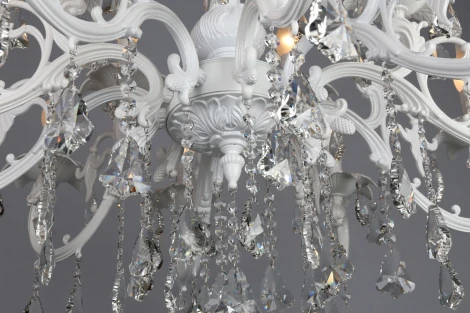 Подвесная люстра Omnilux Catanzaro OML-30807-15 (220V, на цепи, подсвечник, свеча)