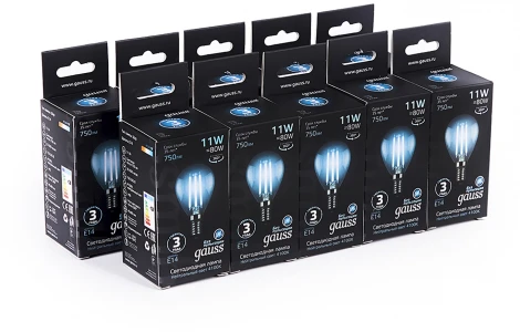 Лампочка светодиодная филаментная Gauss 105801211