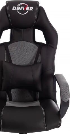 Кресло DRIVER (22) Tetchair (Черный,Серый). 19298
