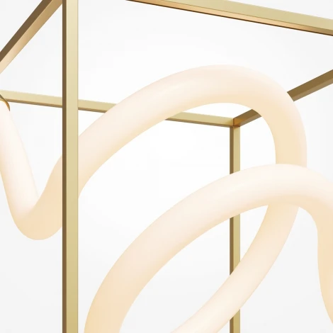 Настольная лампа Maytoni Membrane MOD345TL-L11BS3K (LED, 220V, выключатель, куб)