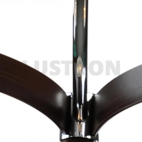 Потолочная люстра N-Light 418 418-05-13WBB chrome + wengue