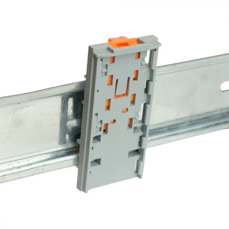 Монтажный держатель на DIN-рейку для зажимов блочных Stekker 49756