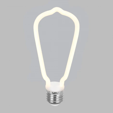 Лампочка светодиодная филаментная E27 4 Вт трубка белая Elektrostandard BL158