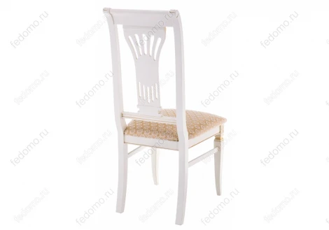 Стул Woodville Roy W/З молочный с патиной 438340