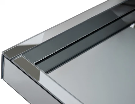 Журнальный стол Garda Decor KFG134 (Золото/Прозрачный)