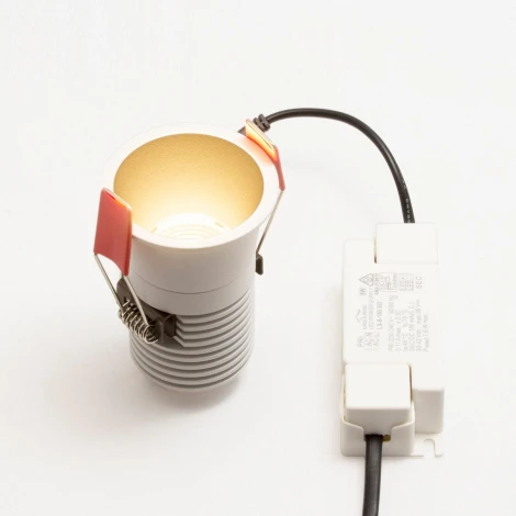 Встраиваемый светильник White RAUMBERG BelsWh (LED, 220V, круглые)