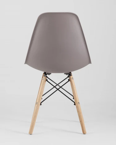 Стул Eames Style DSW темно-бежевый (разборный каркас) Stool Group арт.УТ000037600