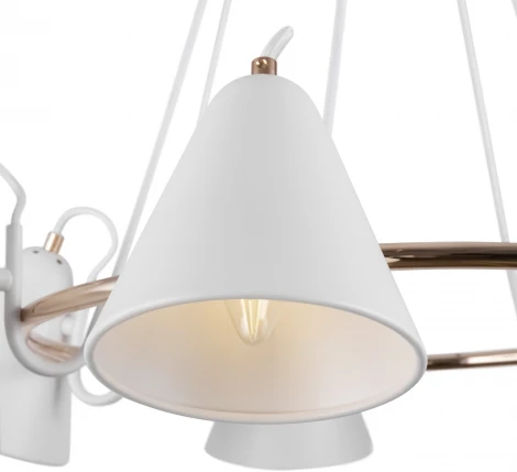 Подвесная люстра Freya Falke FR8001PL-07WG (220V, на тросе)