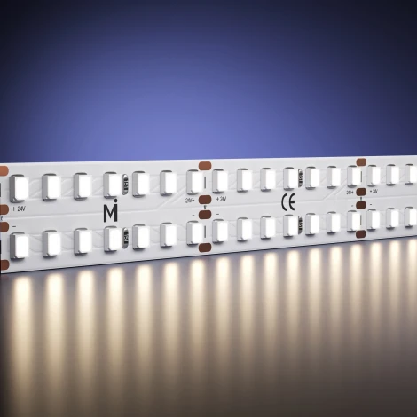 Светодиодная лента 24В 2835 27Вт/м 3000К 5м IP20 Maytoni Широкая светодиодная лента 201114
