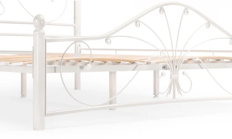 Двуспальная кровать Woodville Мэри 2 160х200 белая 402983