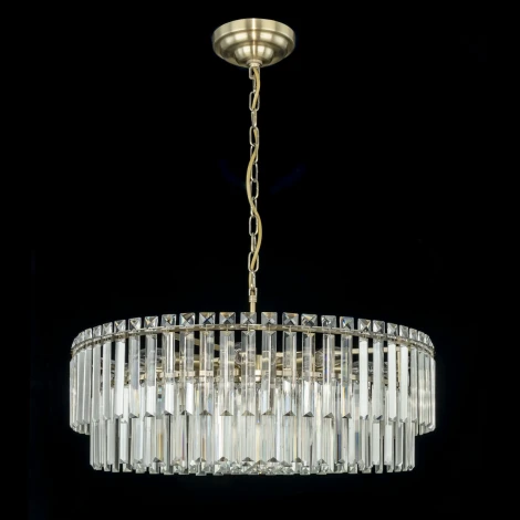 Подвесная люстра Citilux Фонда CL303223 (220V, хрусталь, на цепи)
