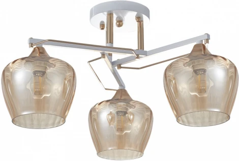 Потолочная люстра на штанге Arte Milano AMALFI 329508/3 WH+FG (220V)