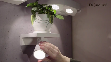 Настенный светильник с полкой Donolux Bookish DL18441/01 White R Dim (LED, 220V)