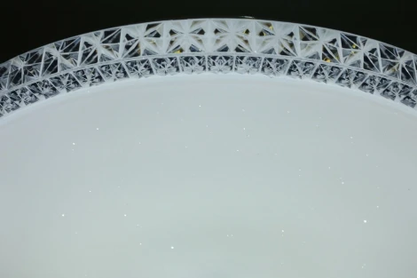 Потолочный светильник круглый Omnilux Biancareddu OML-47707-60 (LED, 220V, пульт управления)