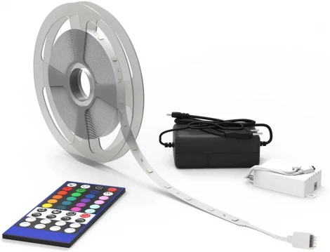 Светодиодная лента Gauss Basic BT011 LED 5050/30RGB+30W 12V 6W/m 390lm/m RGBW 10mm IP20 5m