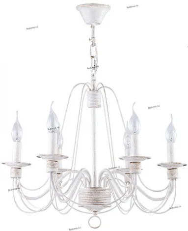 Подвесная люстра Freya Velia FR2046-PL-06-WG (220V, на цепи, подсвечник, свеча)
